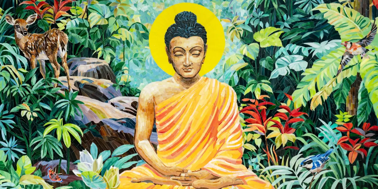 Buddha in the forest